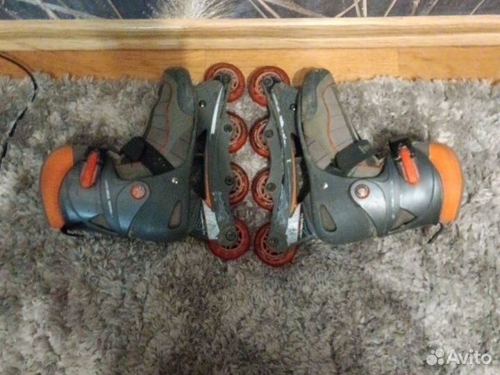 Роликовые коньки детские раздвижные