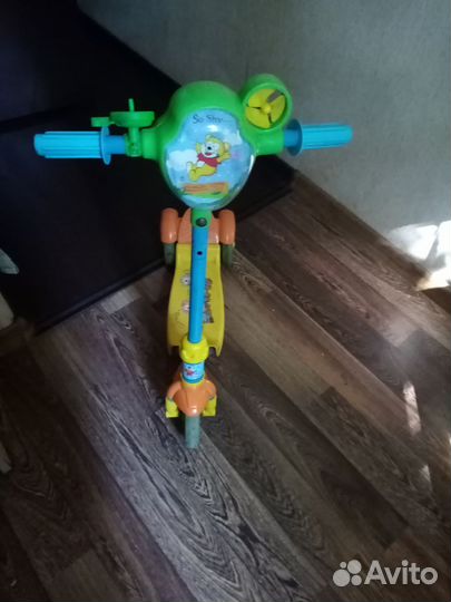 Самокат детский трехколесный бу