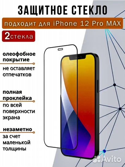 Защитное Стекло 3D на все модели iPhone