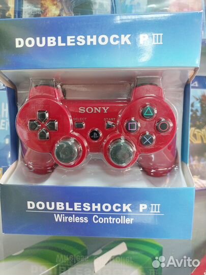 Геймпады для ps3. Гарантия 2 месяца. Новый