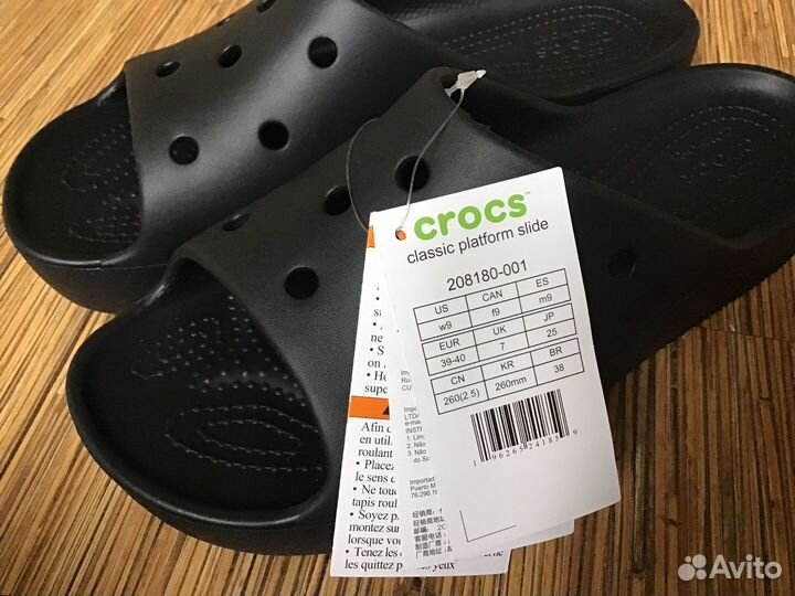 Сланцы Crocs platform р. 37, 38, 39, 40, оригинал