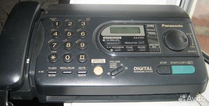 Факс-телефон Panasonic KX-FT37 и KX-FP88
