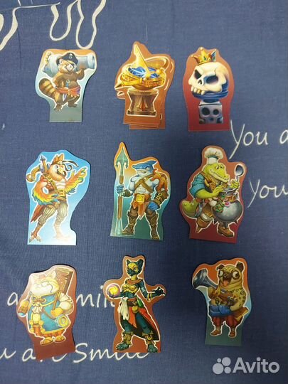 Карточки пираты и сокровища