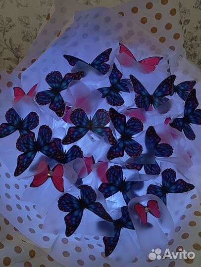 Букет из бабочек