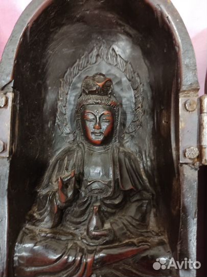 Складень из дерева