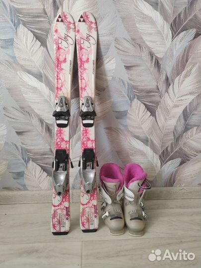 Горные лыжи детские комплект