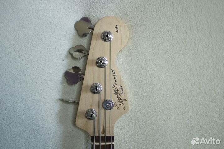 Бас-гитара Fender Squier affinity p bass