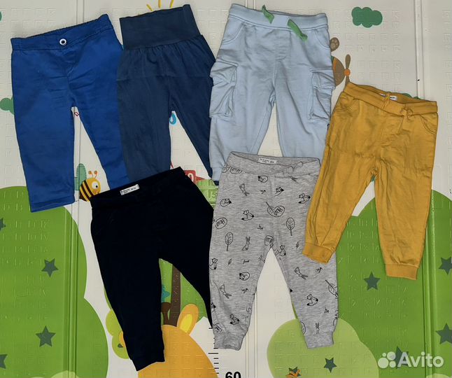 Детские вещи пакетом на мальчика 80 86