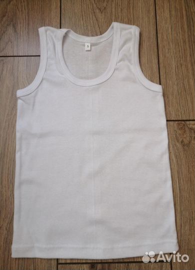 Майка белая