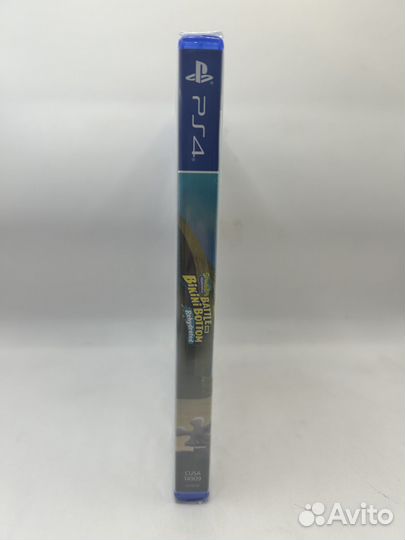 Диск PS4 SpongeBob SquarePants: Battle For Bikini