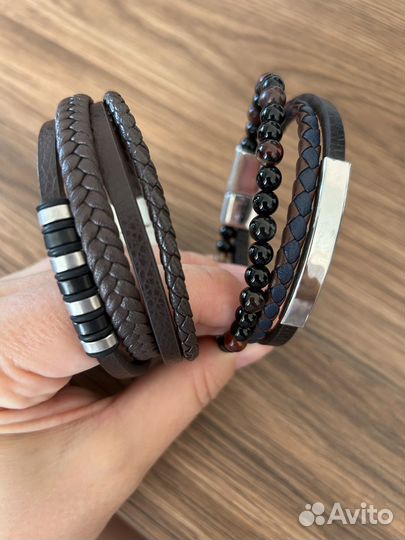 Браслет мужской кожа Creenwich