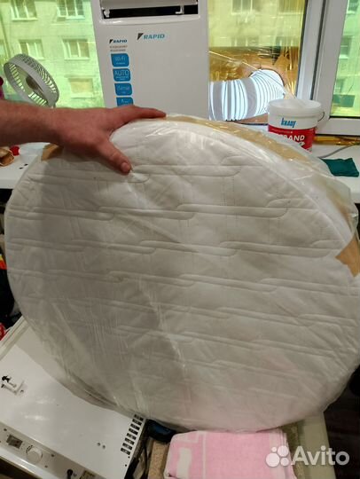 Матрас детский круглый бу