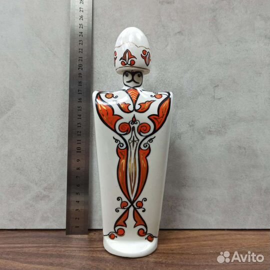 Советский Фарфоровый Штоф Джигит Фарфор СССР