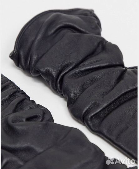 Перчатки женские новые кожаные