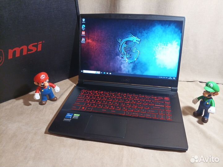 Игровой MSI GF63 Thin Core i5 11th RTX 3050