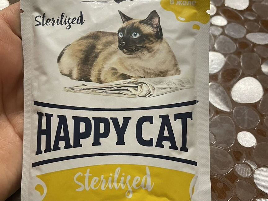 Влажный корм для кошек happy cat