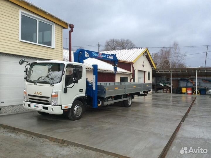 JAC N75 с КМУ, 2018