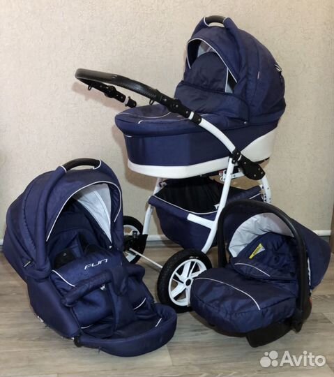 Коляска verdi fun 3в1