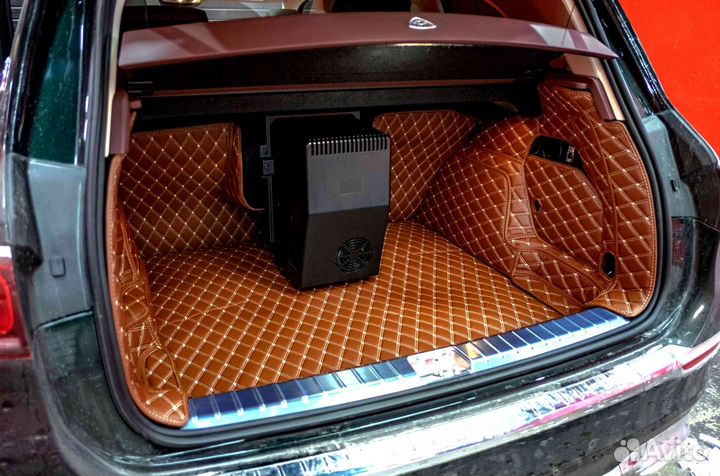 Коврик в багажник на Mercedes-Benz GLS-Maybach 4 места 2021