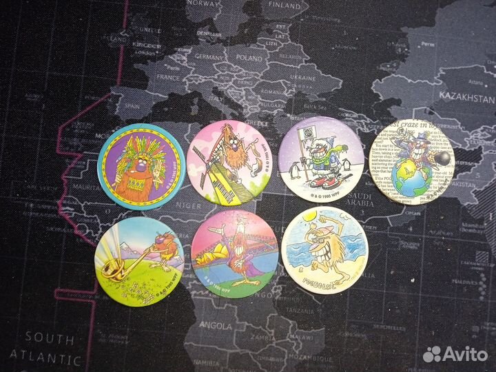 Фишки и биты POG 94-96гг