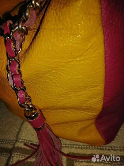 Италия - Женская сумка из натуральной кожи