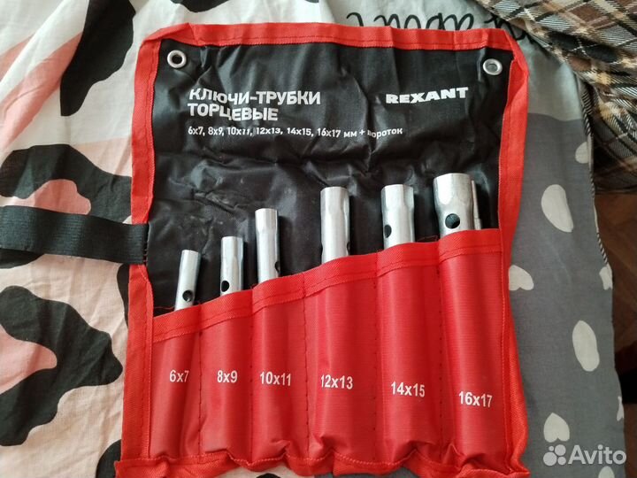 Набор ключей трещетка с Головками