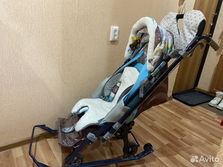 Санки коляска ника