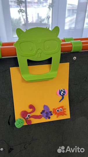 Мольберт для рисования с магнитной доской детский