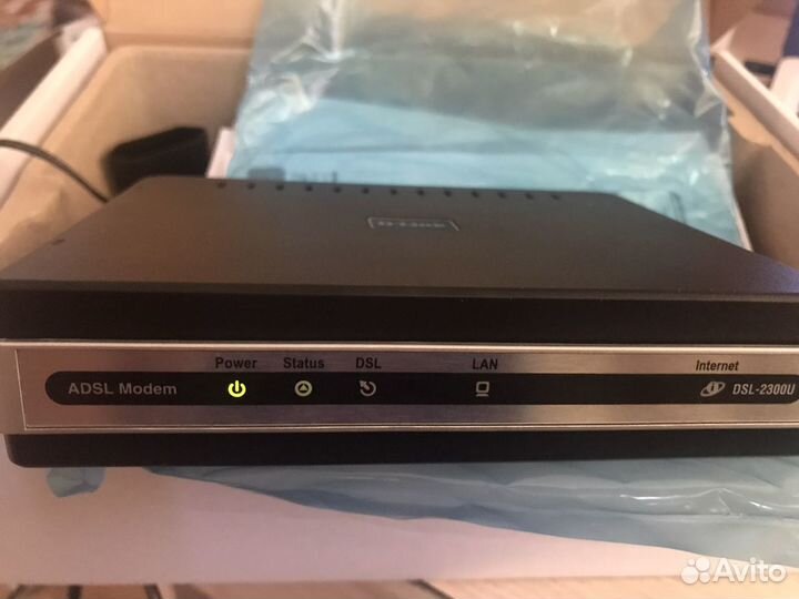 Wifi роутер D-Link DSL-2640U