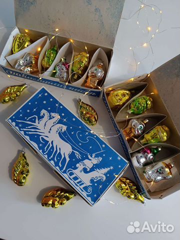 Елочные игрушки СССР Новые