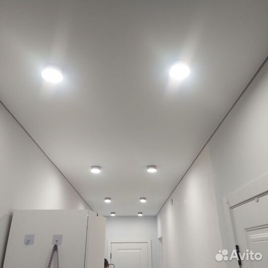 Натяжные потолки ремонт