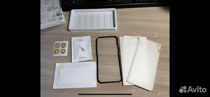 Защитное стекло на iPhone 13 pro MAX Baseus