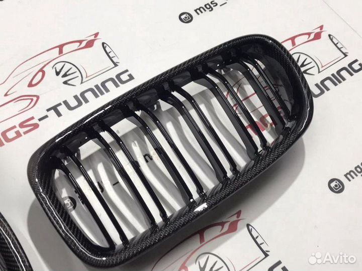 Решетка в BMW 3 f30 в стиле М3 карбон
