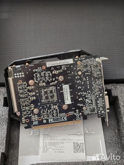 Видеокарта Palit StormX gtx 1660 super