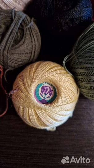Нитки для вязания ирис