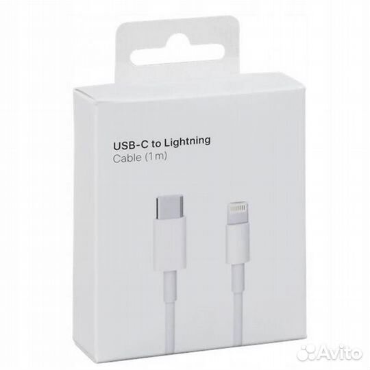 Кабель Apple Lightning 8-pin MFI - USB бел