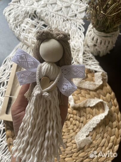 Ангел макраме