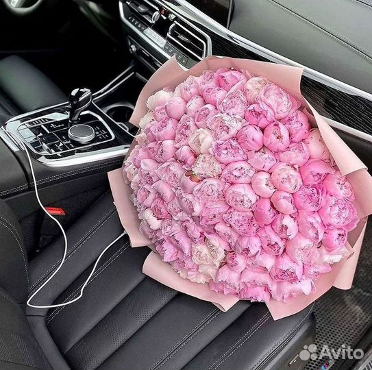 Пионы Розы Доставка