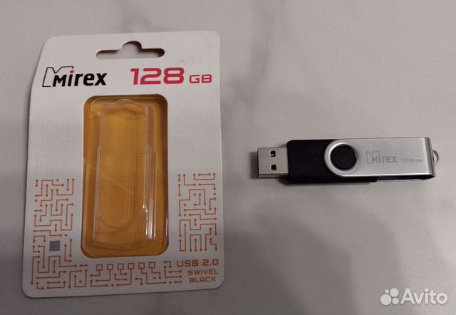 Usb флешка 128 gb, бу