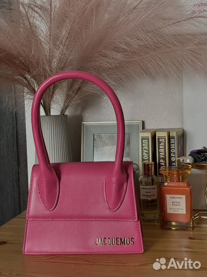 Сумка jacquemus розовая