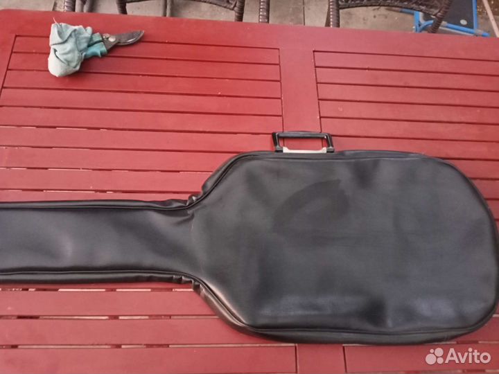 Ретро чехол бас гитара Урал