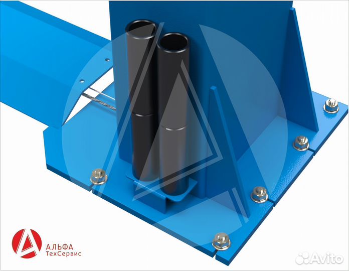 Подъемник двухстоечный 4 тонны Сивик пга-4000-нс