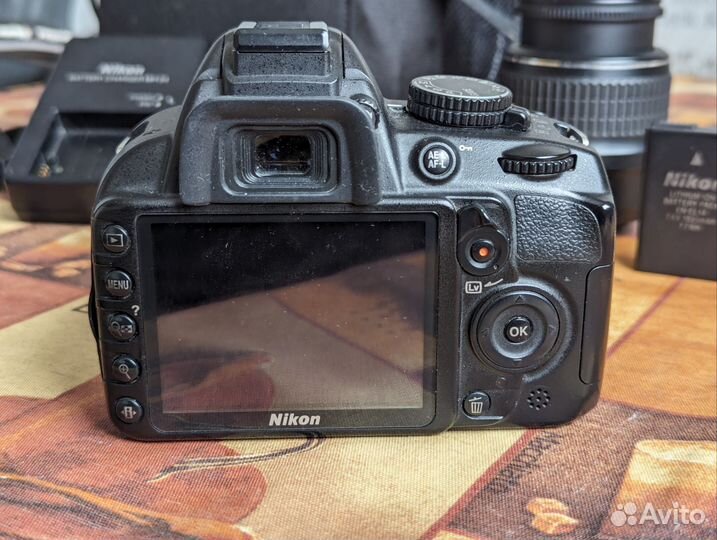 Зеркальный фотоаппарат nikon d3100