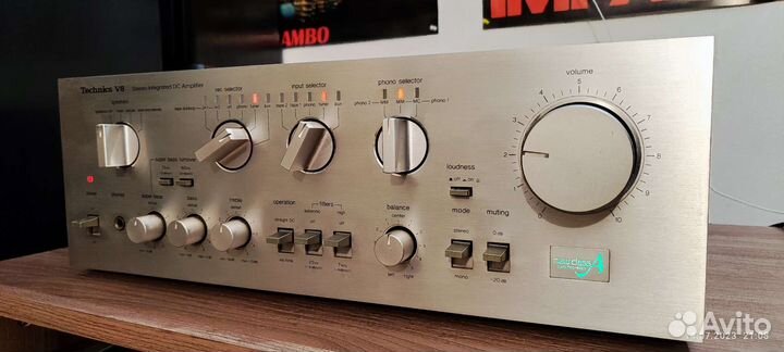 Усилитель Technics SU-V8 (1979 г.в., профилактика)