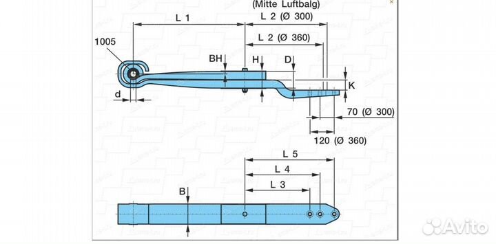Полурессора BPW Полуприцепы Разные