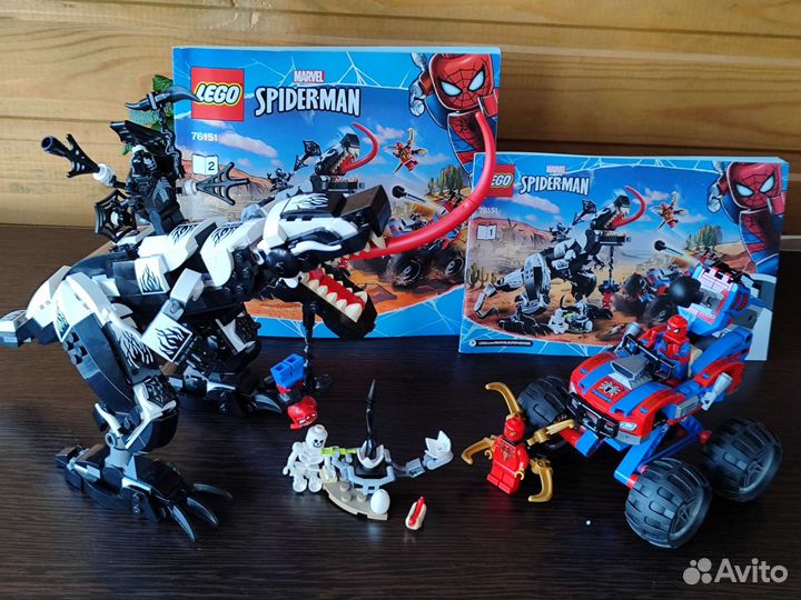 Лего марвел 76151