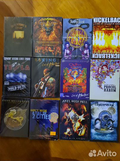 Музыка, концерты DVD