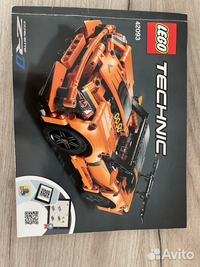 Lego Technic Chevrolet Corvette 42093