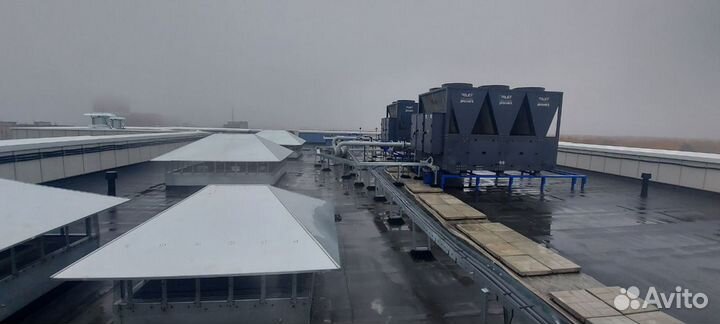 Монтаж систем вентиляции / кондиционирования