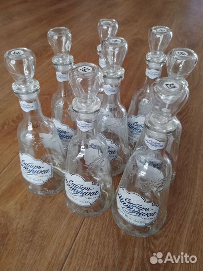 Бутылка 1,0, 0,7, 0,5